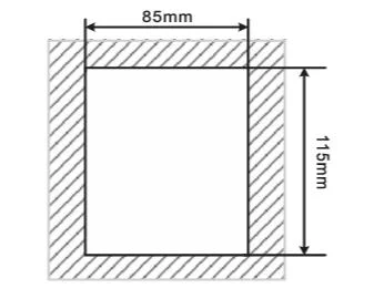 H系列托盘开孔尺寸